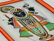 Miniature painting ~ Srinath ji ~ { 3 }